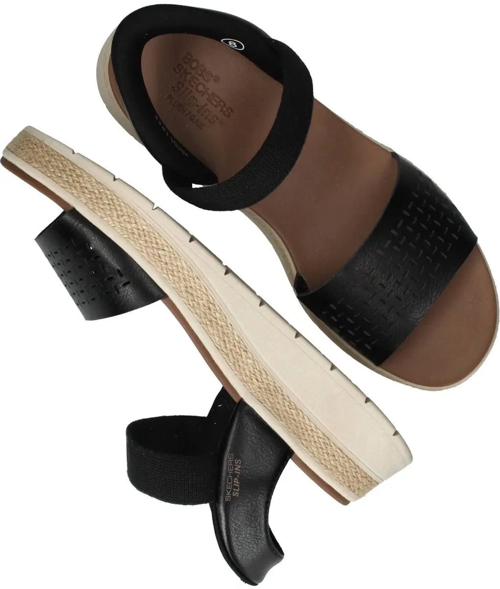 Skechers Bobs Sun Ray Sandalen Dames - Zwart 36 - afbeelding 5 van 6
