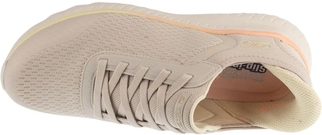 Skechers Slip-Ins Bobs Squad Chaos Sneakers 40 - Beige - afbeelding 3 van 5