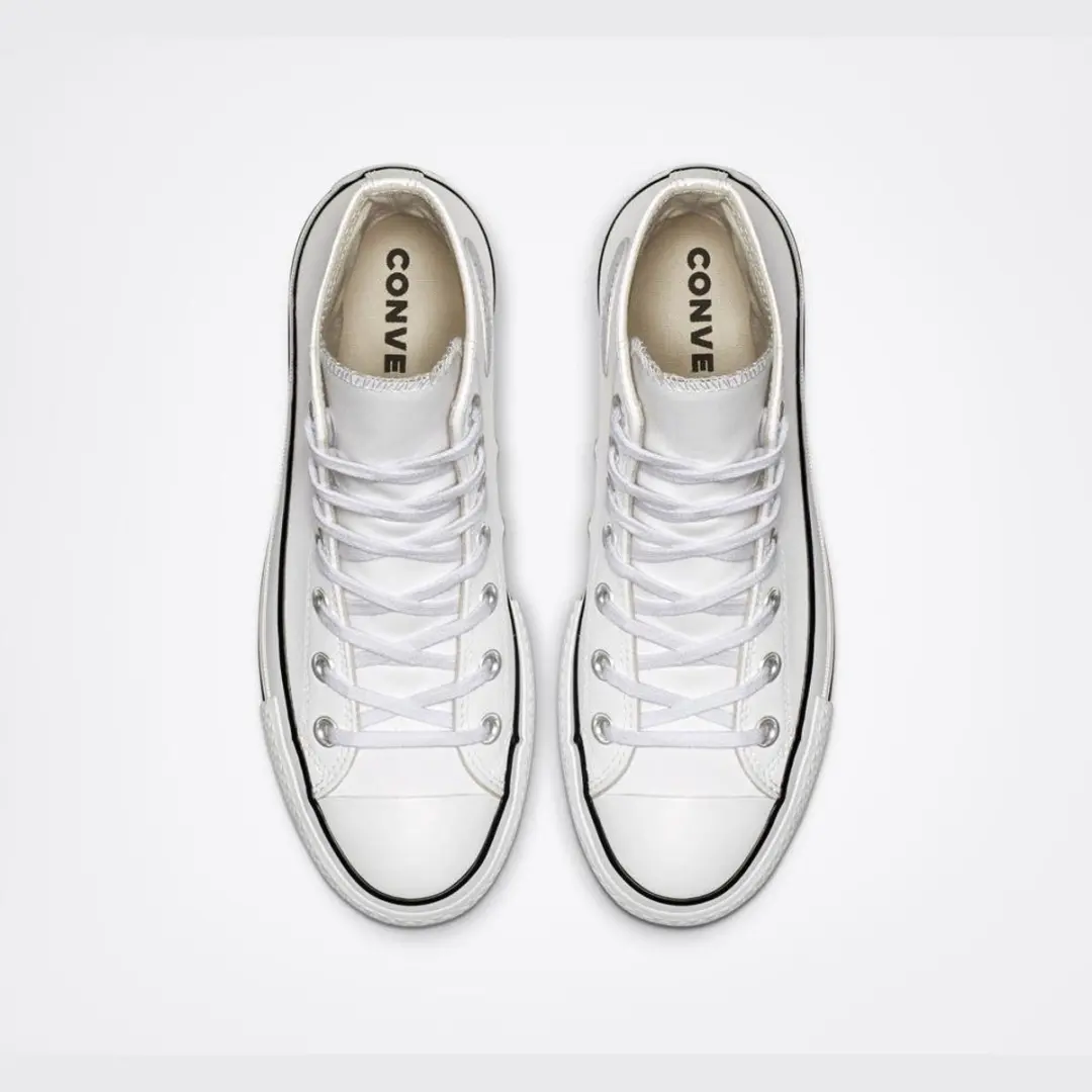 Converse Chuck Taylor All Star Lift Hi Sneakers - Wit - afbeelding 6 van 6