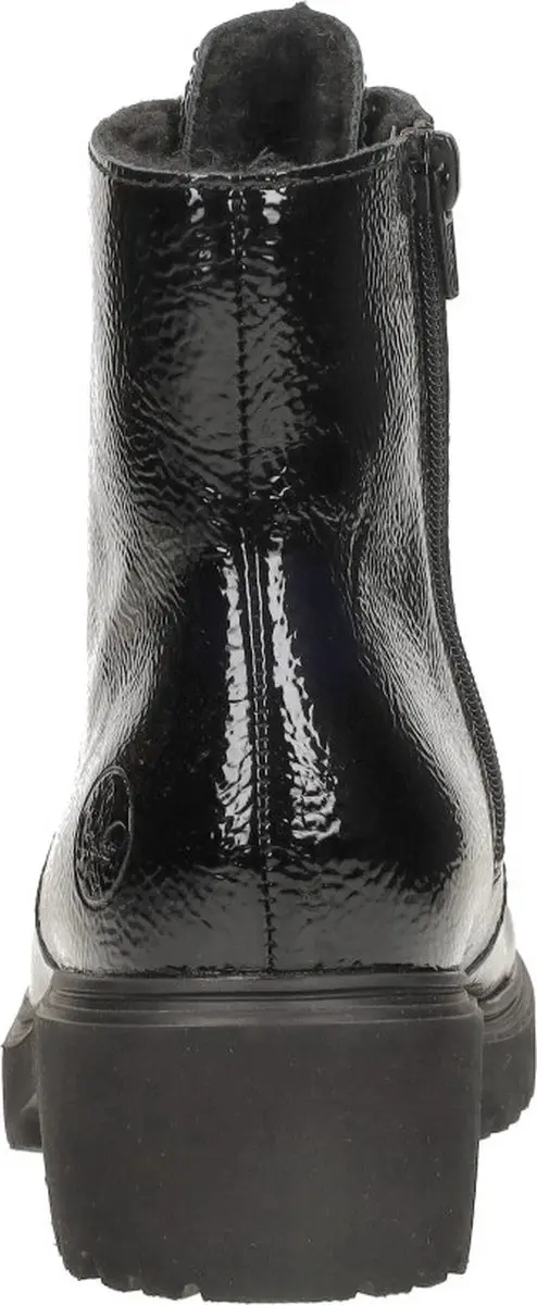 Rieker Veterschoenen Hoog - Maat 42 - Zwart