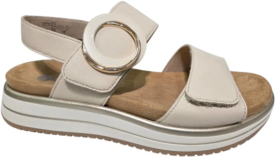 Remonte D1J63-60 Sandalen Beige Leer Dames
