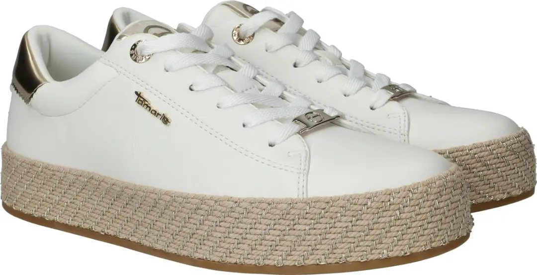 Tamaris 107540 Dames Sneakers - Wit