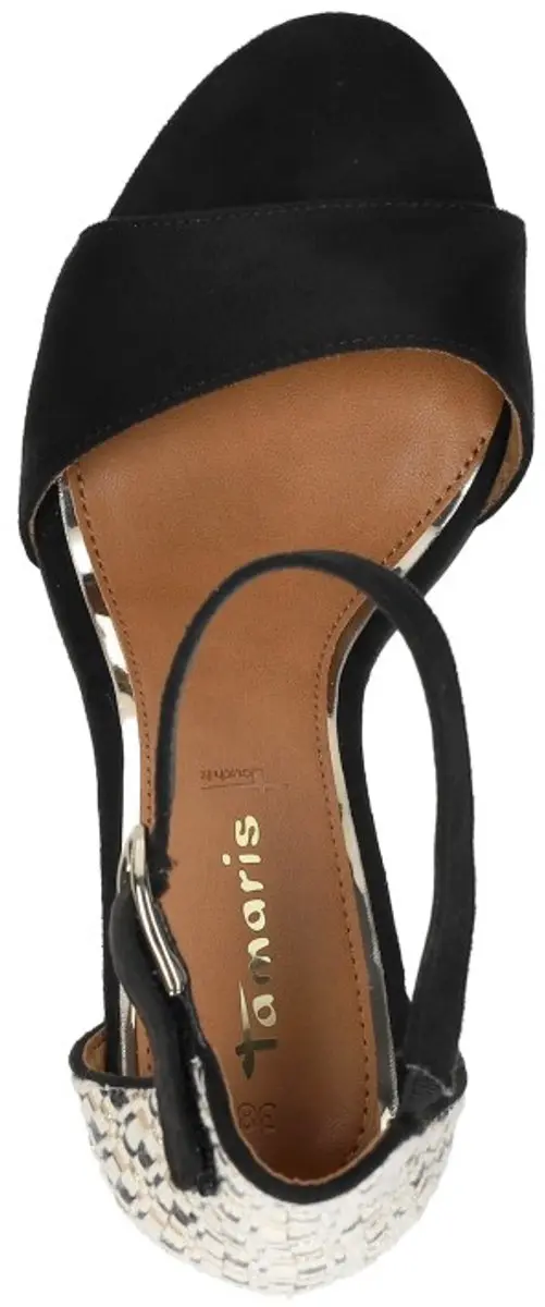 Tamaris Sandalen Hak Sandalen Hak - Zwart - Maat 36 - afbeelding 4 van 6