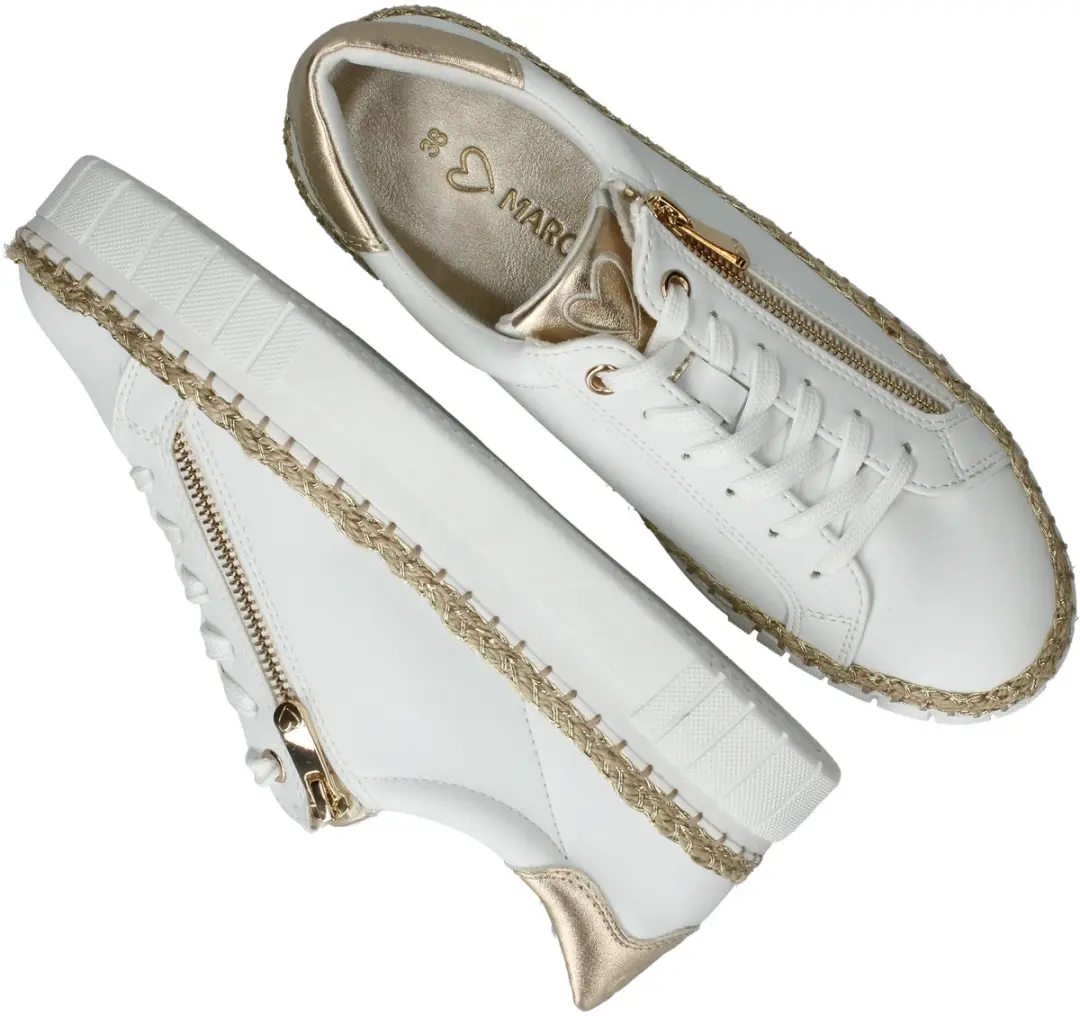 Marco Tozzi Sneakers Laag - Dames - Wit - Maat 41 - afbeelding 6 van 6