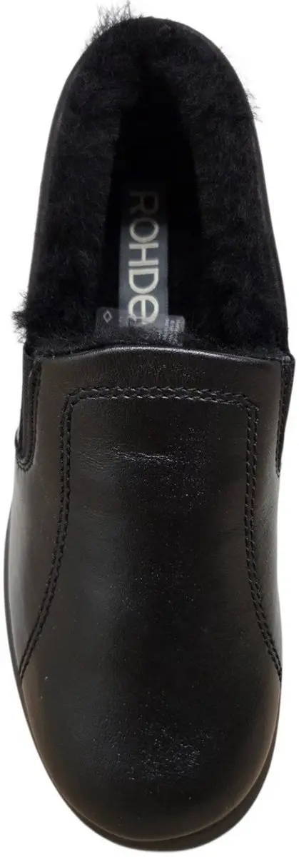 Rohde Dames Pantoffel 2518-90 - Zwart - Maat 39
