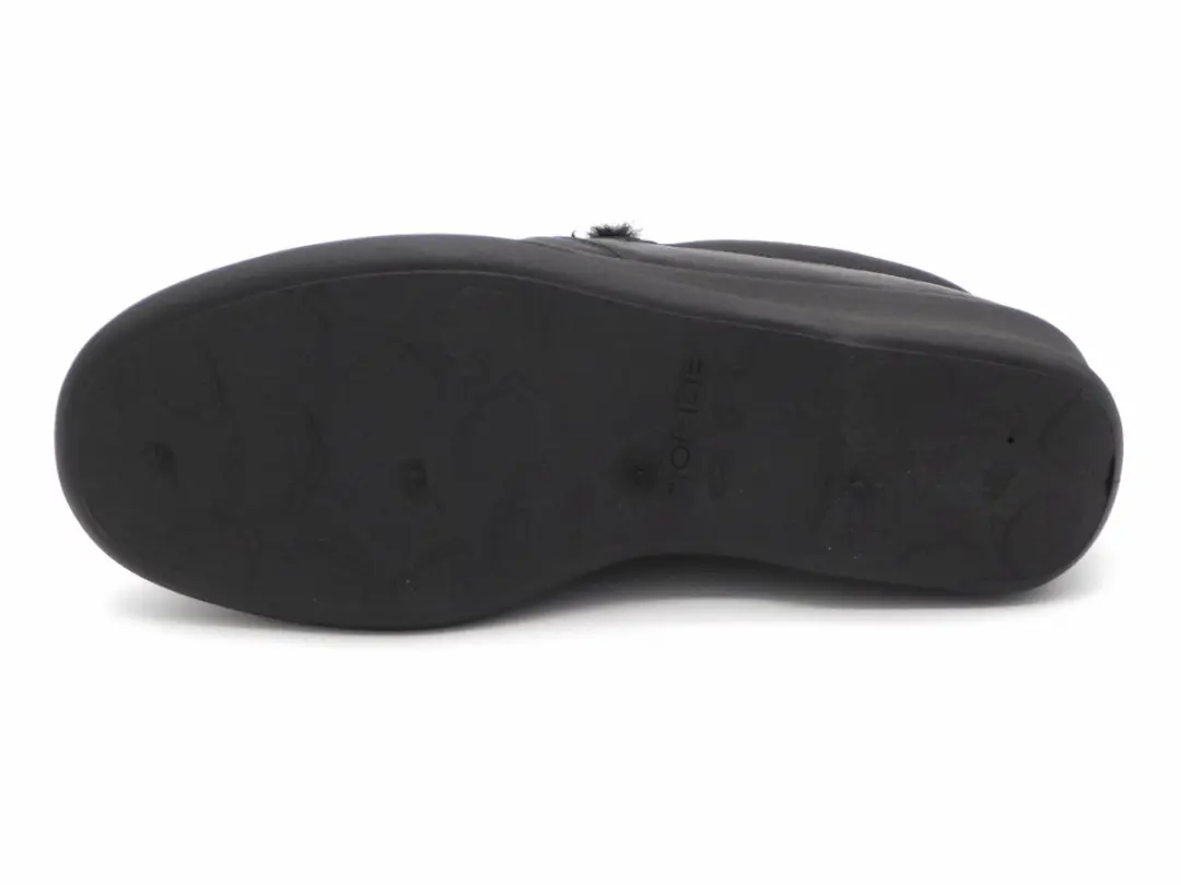 Rohde Dames Pantoffel 2518-90 - Zwart - Maat 39