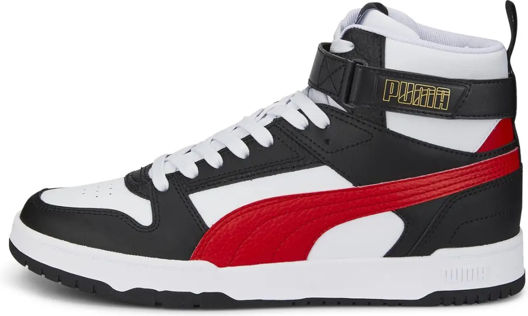 PUMA RBD Game Unisex Sneakers - 43 - Wit/Rood/Zwart - afbeelding 2 van 6