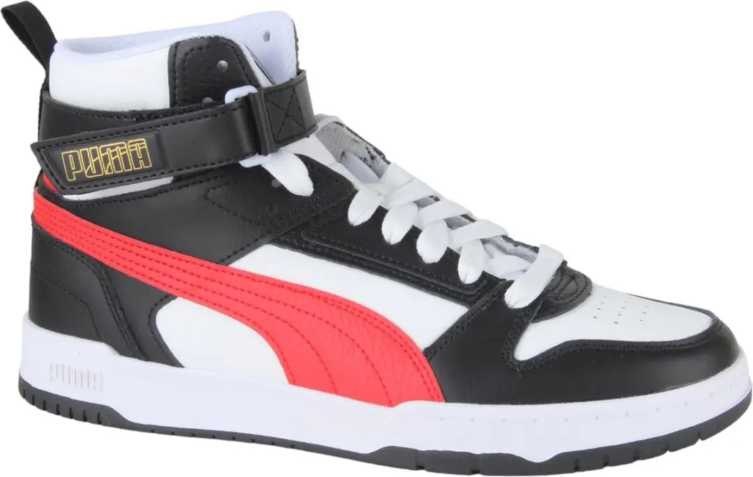 PUMA RBD Game Unisex Sneakers - 43 - Wit/Rood/Zwart - afbeelding 3 van 6