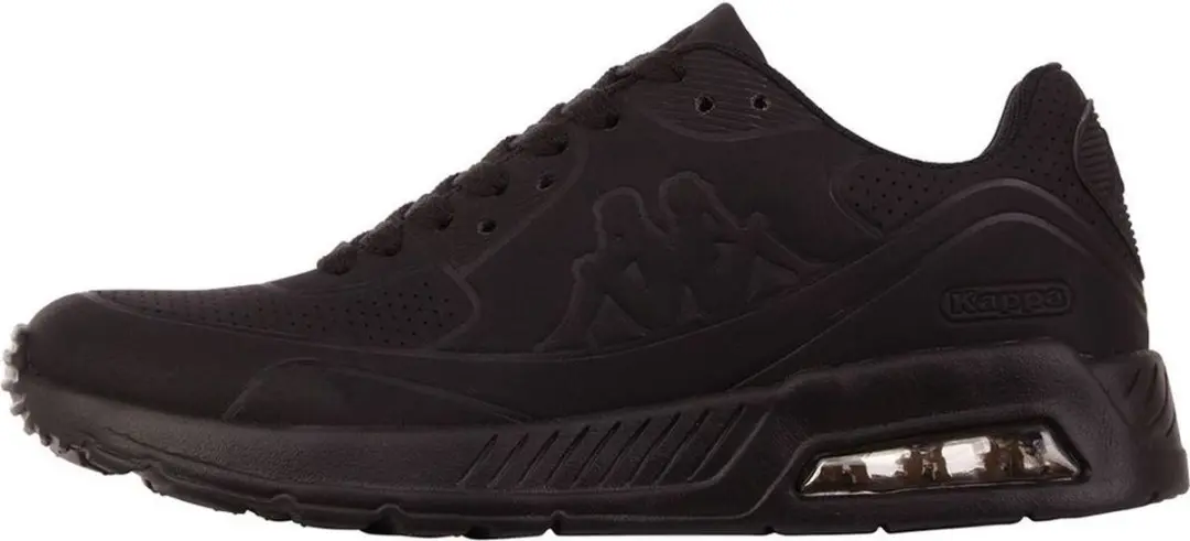 Kappa Unisex Sneaker mit Luftkissen 243306OC Black-44