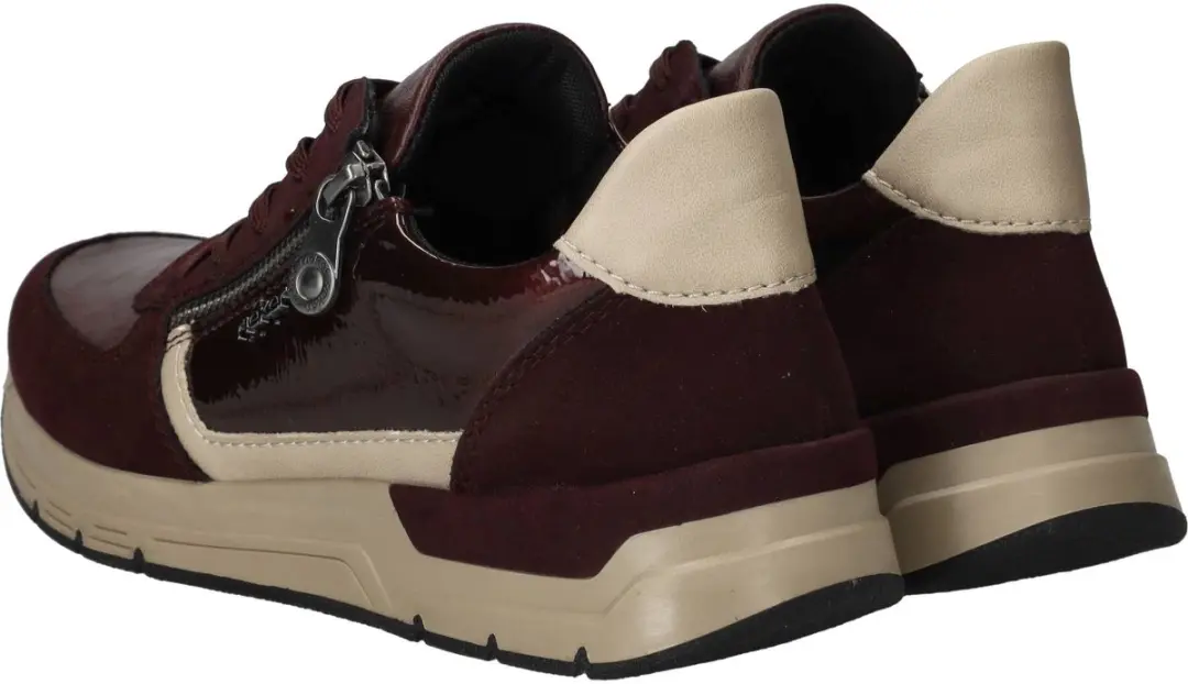 Rieker Sneakers - Dames - Rood - Maat:43 - afbeelding 6 van 6