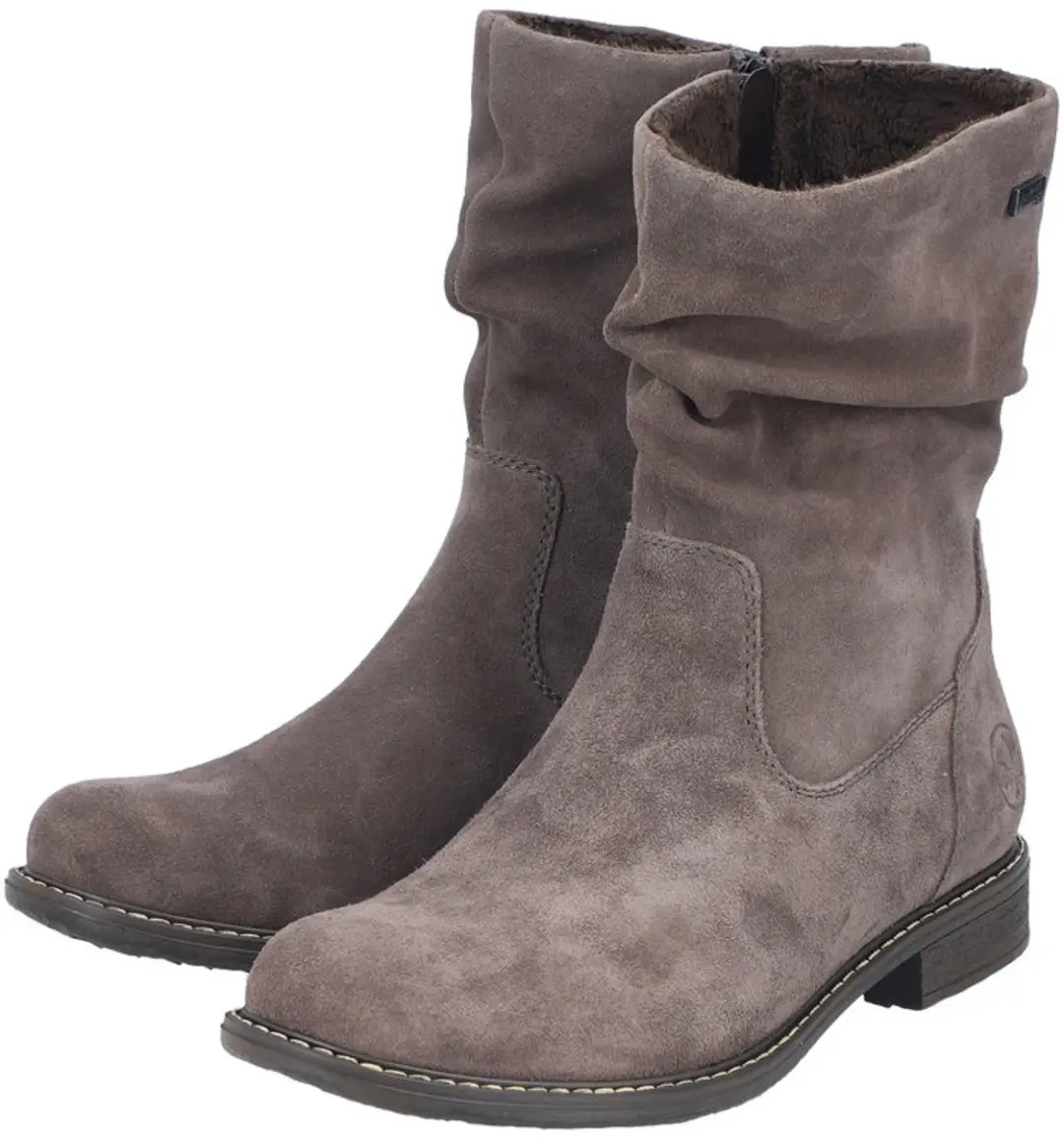 Rieker 74874-45 Enkellaarzen - Taupe - Damesmaat 40 - afbeelding 2 van 6