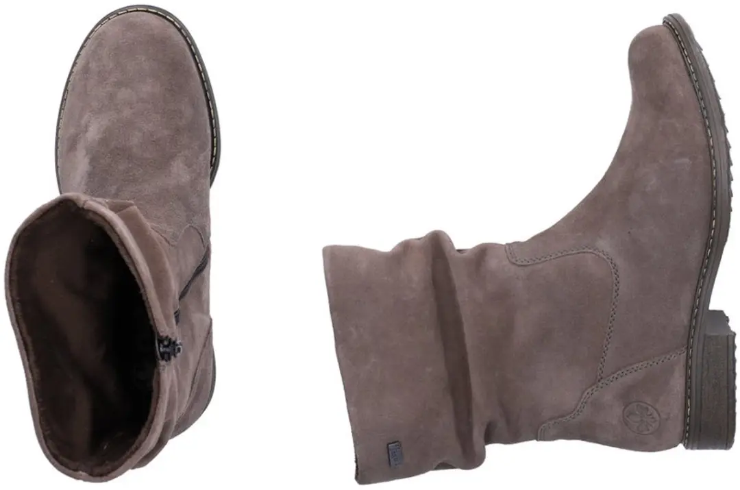 Rieker 74874-45 Enkellaarzen - Taupe - Damesmaat 40 - afbeelding 3 van 6