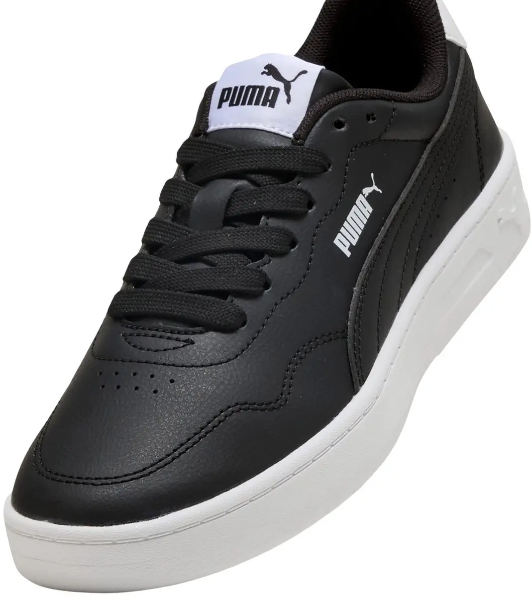 PUMA Court Lally Sneakers Dames - 39 - Zwart/Wit