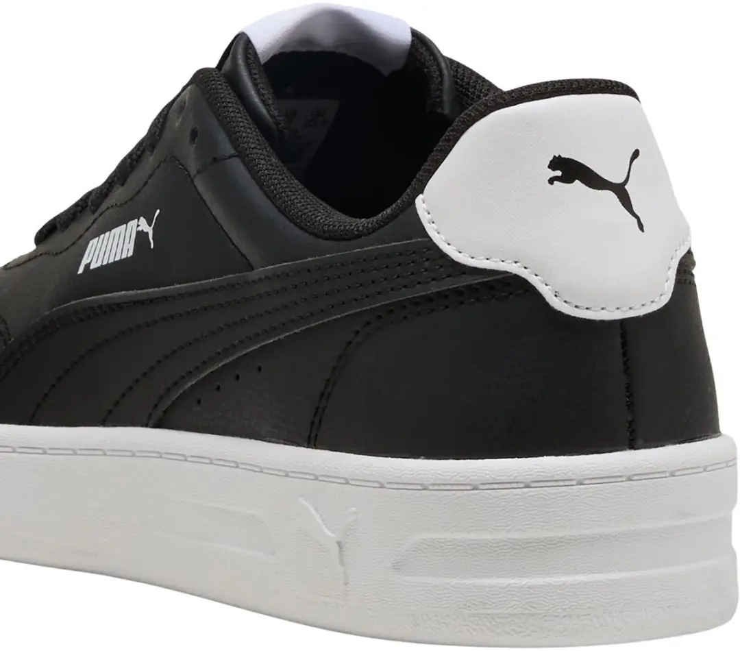 PUMA Court Lally Sneakers Dames - 39 - Zwart/Wit - afbeelding 6 van 6