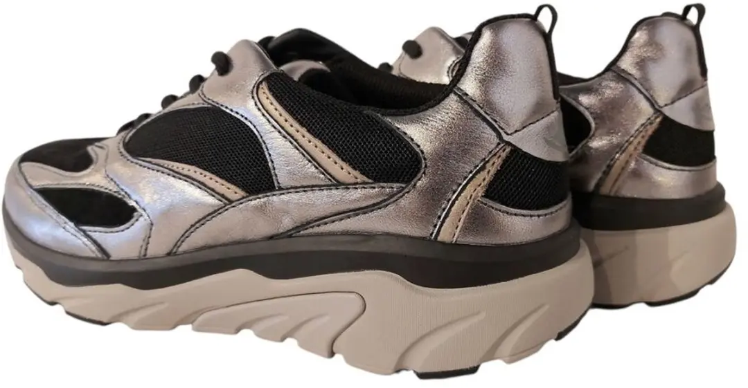 Gabor Rollingsoft Sneaker 76.936.67 - Zwart Metallic
