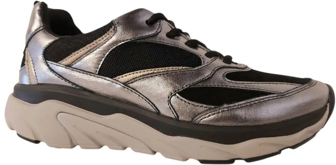 Gabor Rollingsoft Sneaker 76.936.67 - Zwart Metallic