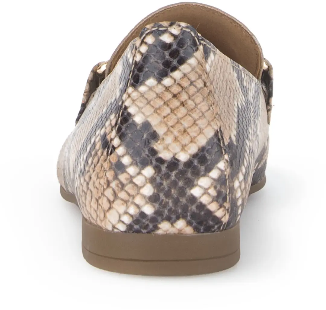 Gabor Loafers Python Beige - Maat 39