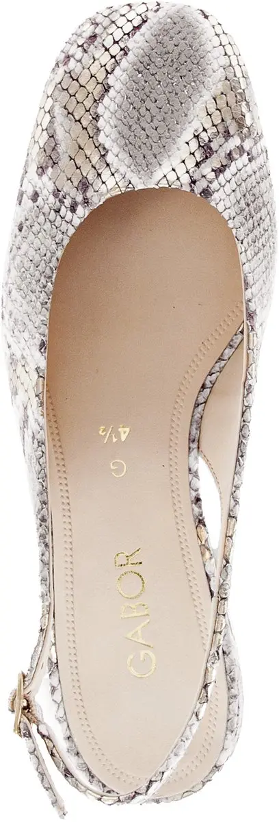 Gabor Sandaal Sling 82.240.84 - Beige/Goud - afbeelding 2 van 6