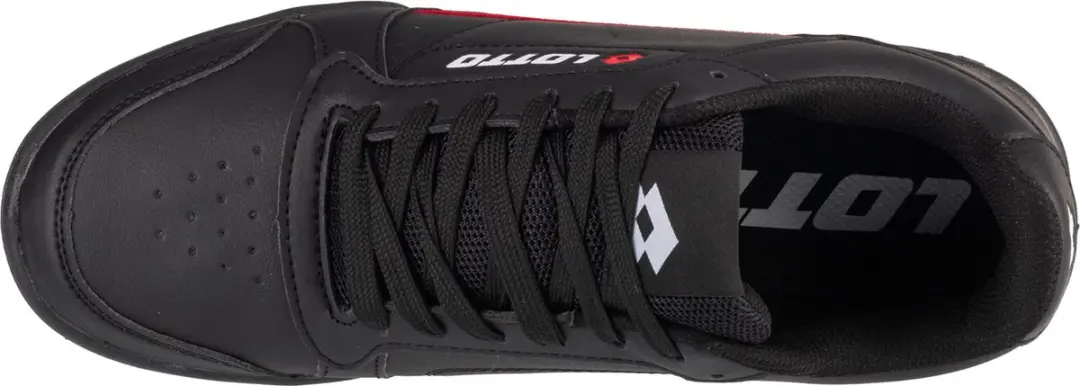 Lotto NANDU Unisex Sneaker 2400100U - Maat 44 - Zwart - afbeelding 5 van 6