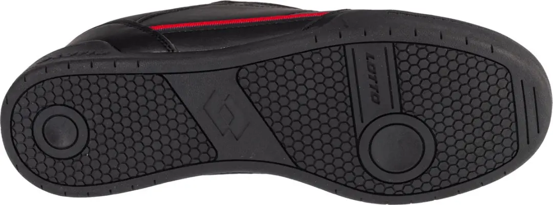 Lotto NANDU Unisex Sneaker 2400100U - Maat 44 - Zwart - afbeelding 6 van 6
