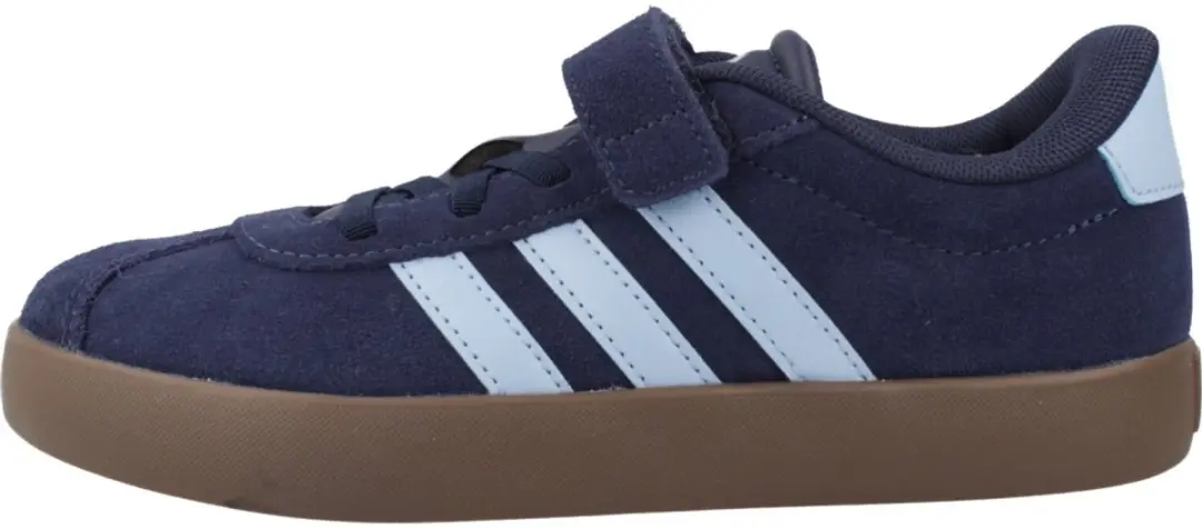 adidas VL Court 3.0 Sneakers - Blauw Suede - afbeelding 2 van 6