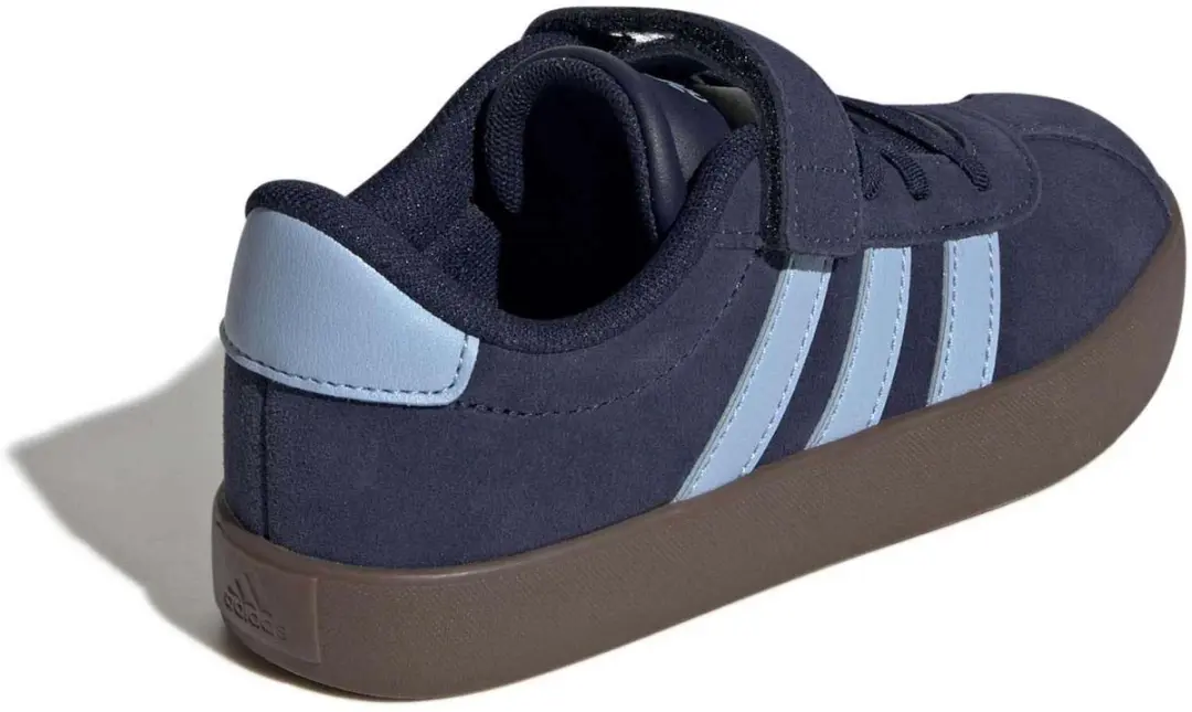 adidas VL Court 3.0 Sneakers - Blauw Suede - afbeelding 4 van 6