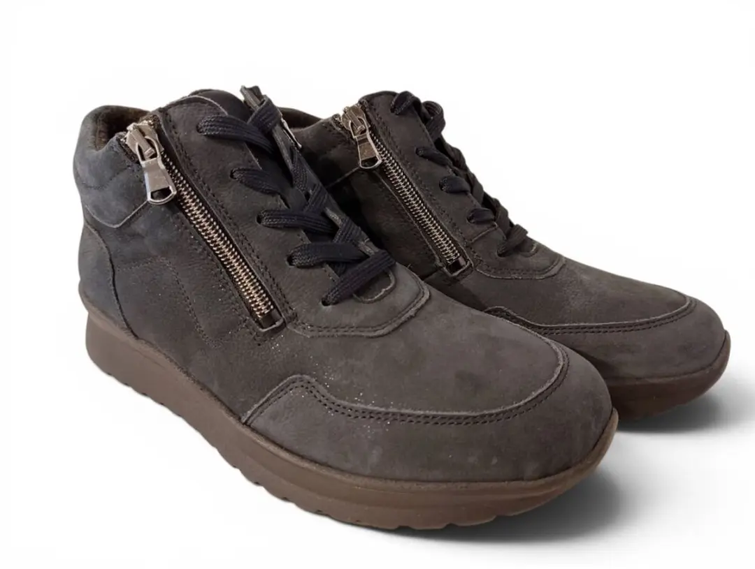 Waldlaufer Veterboot 688801 189 194 Calli Notte Donkerblauw Wijdte K