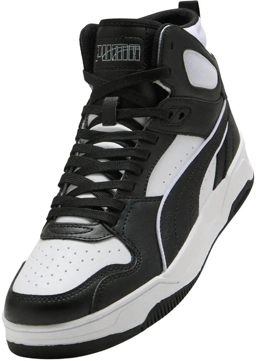 PUMA RBD Break Mid Sneakers 45 - Wit/Zwart - afbeelding 6 van 6