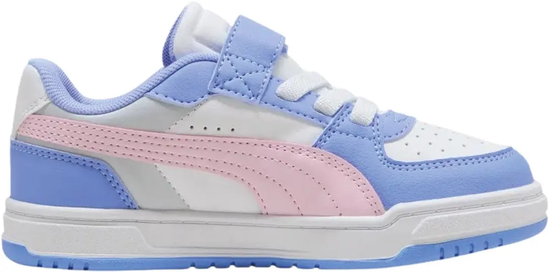PUMA Caven III Block Sneakers Junior - 32 - Lila Roze Wit - afbeelding 6 van 6