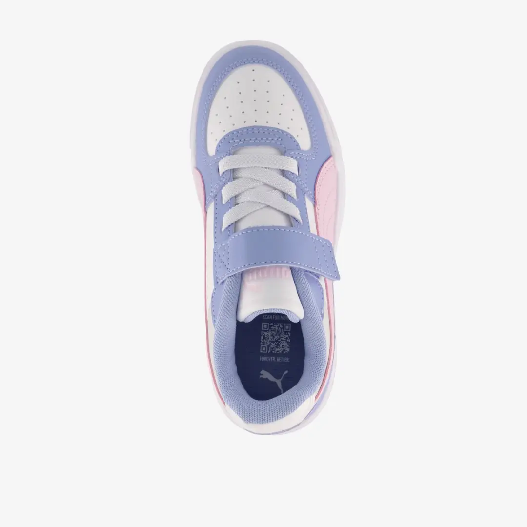 PUMA Caven III Block Sneakers Junior - 32 - Lila Roze Wit - afbeelding 2 van 6