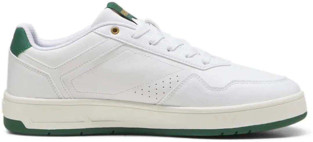 PUMA Court Classic Sneakers - 38.5 - Wit/Groen