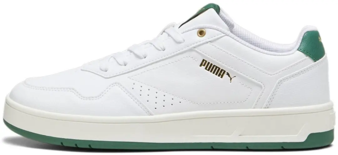PUMA Court Classic Sneakers - 38.5 - Wit/Groen