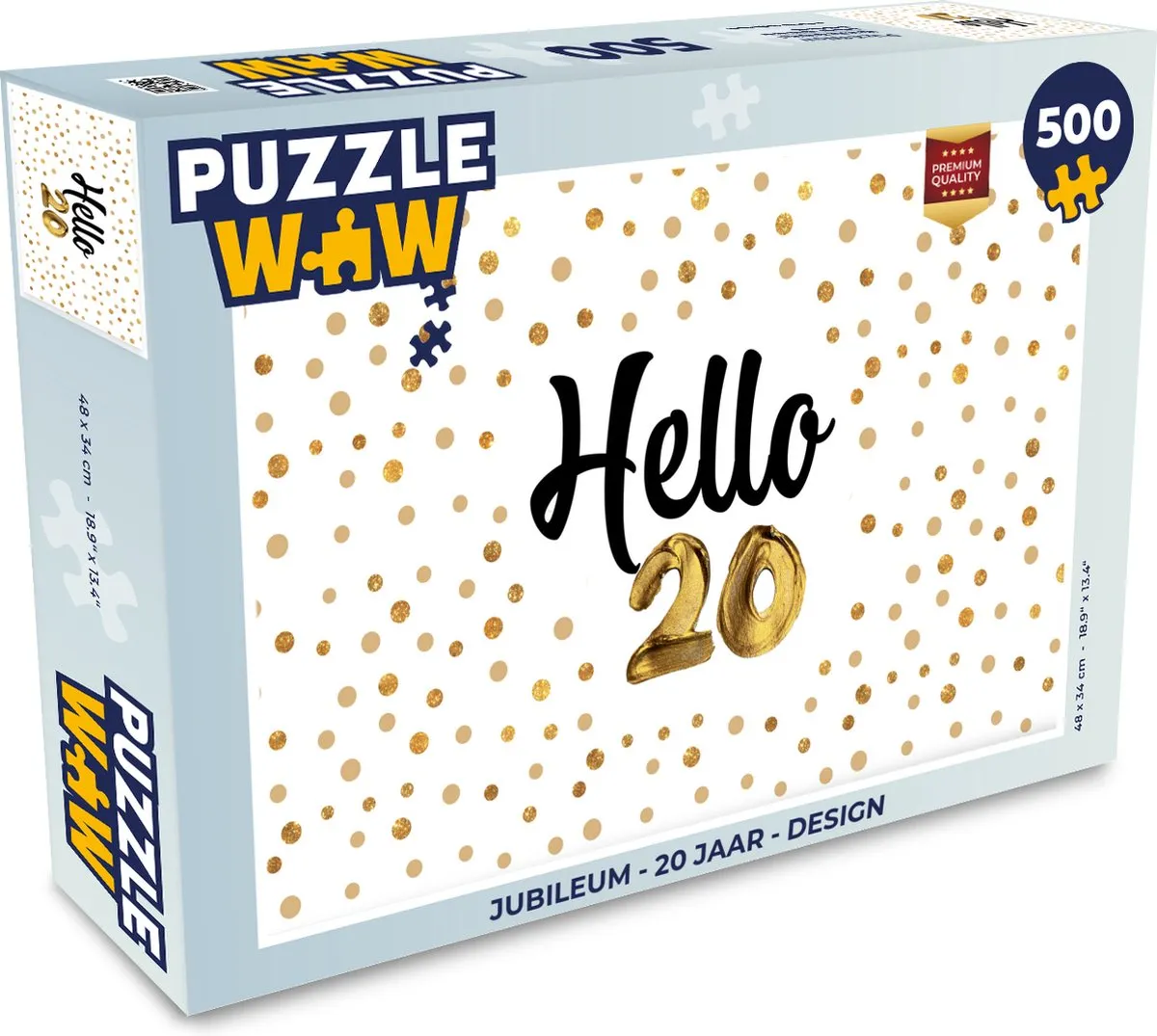 PuzzleWow Legpuzzel 500 Stuks
