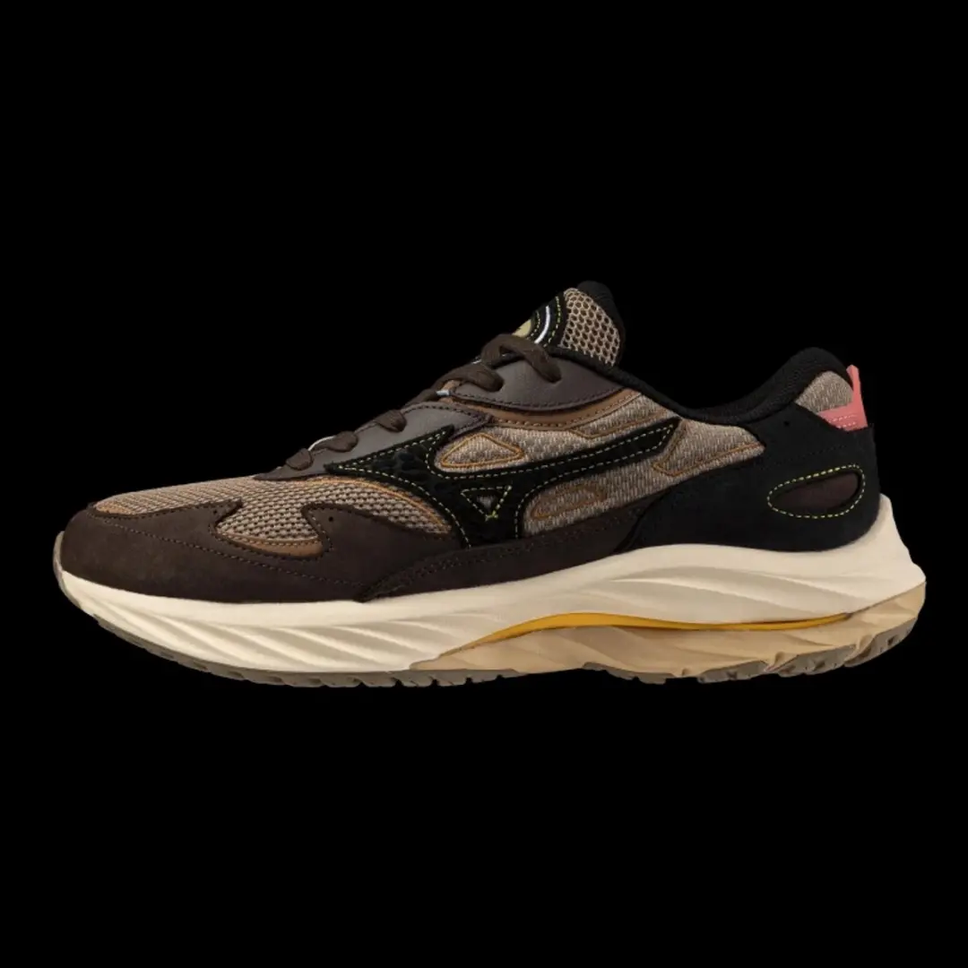 Mizuno Wave Rider Beta Sportschoen Fossil/Black/Mole 9,5