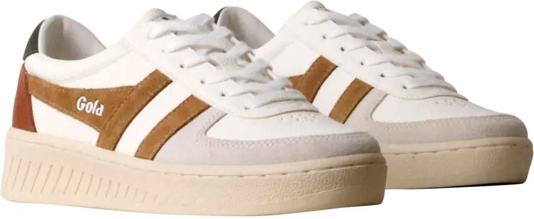 Gola Grandslam Trident Leren Sneakers 38 - Groen - afbeelding 4 van 6
