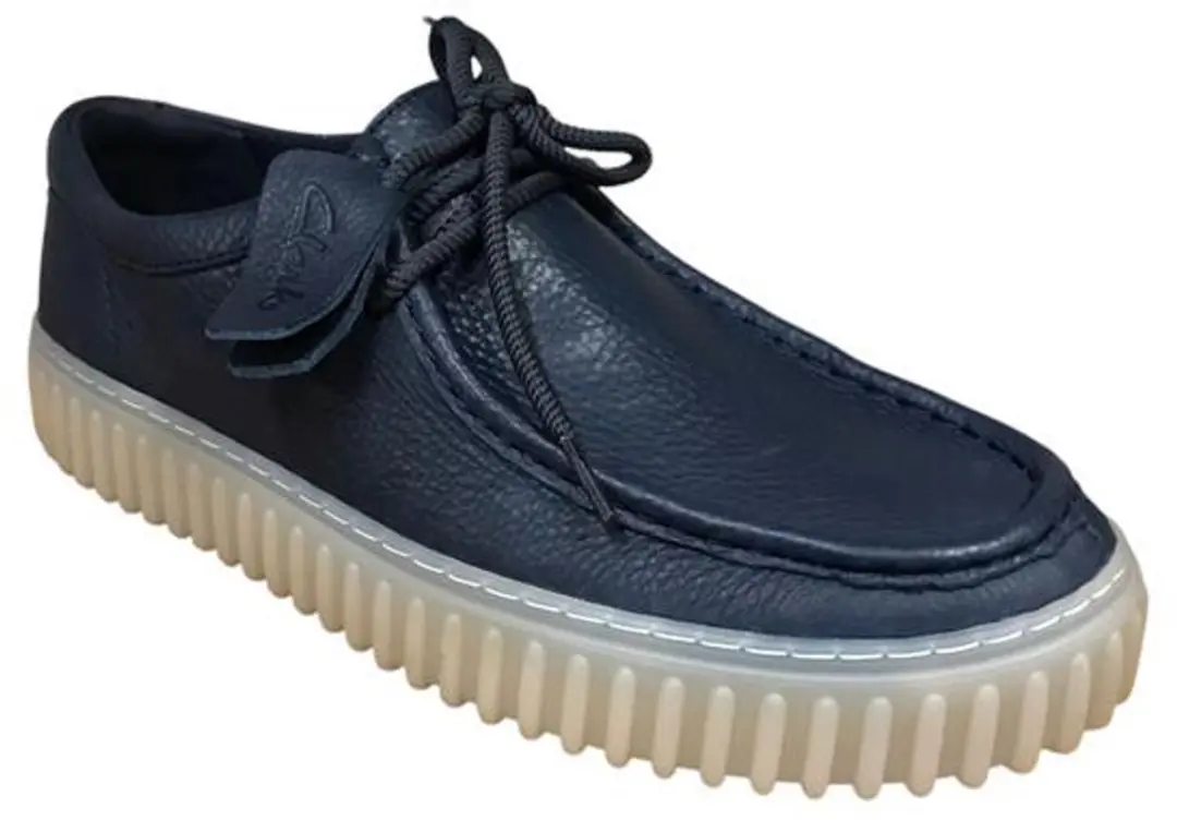 Clarks Torhill Lo Veter Leer - Blauw - Maat 46