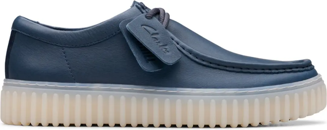 Clarks Torhill Lo Veter Leer - Blauw - Maat 46