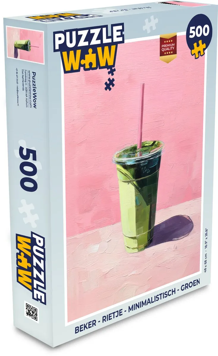 PuzzleWow Minimalistische Puzzelbeker