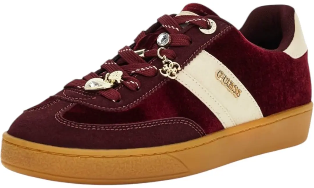 Guess Naoki Dames Sneakers - Rood - afbeelding 4 van 6