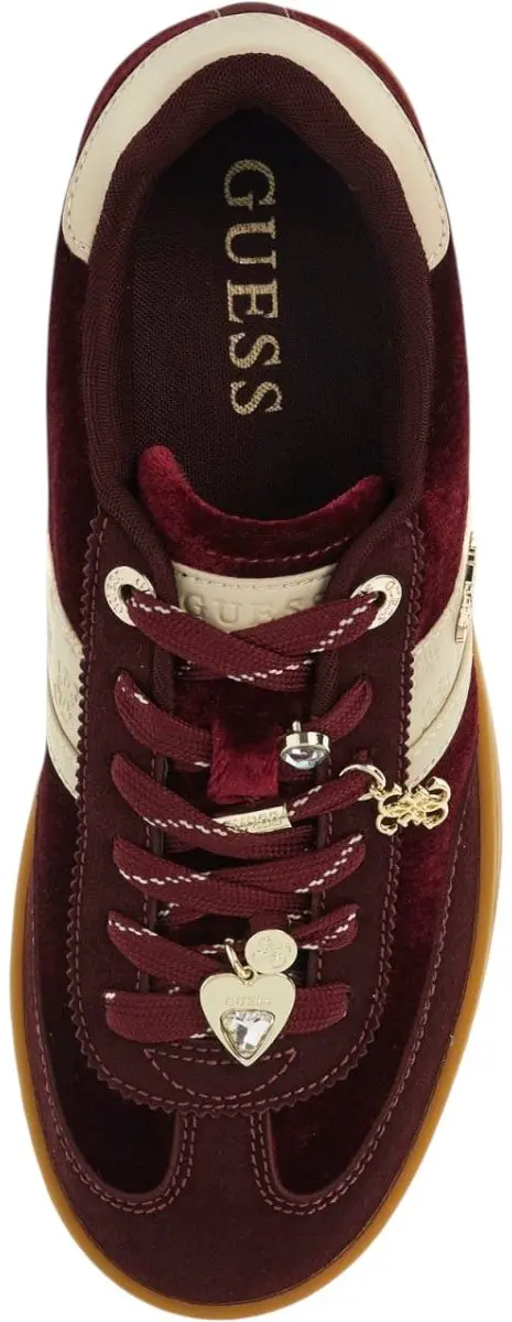 Guess Naoki Dames Sneakers - Rood - afbeelding 5 van 6