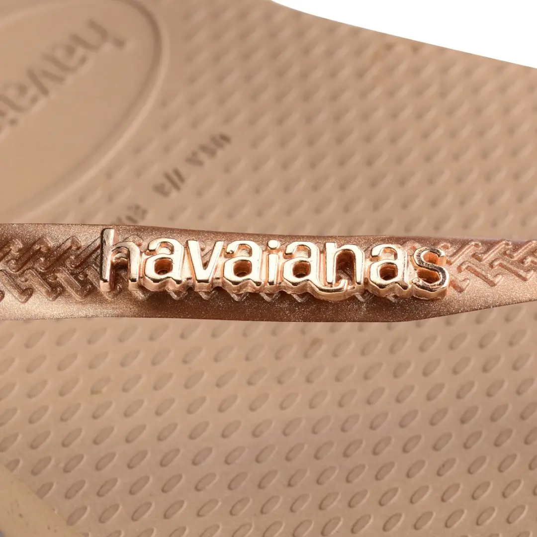 Havaianas SLIM Teenslippers Rosé/Beige - Maat 35/36 - afbeelding 3 van 6