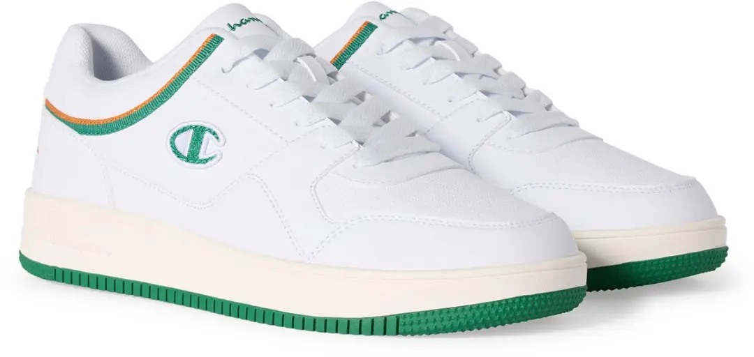 Champion RD 18LOW heren sneaker S21905-CHA-WW048 WHT/FOLI/ONH