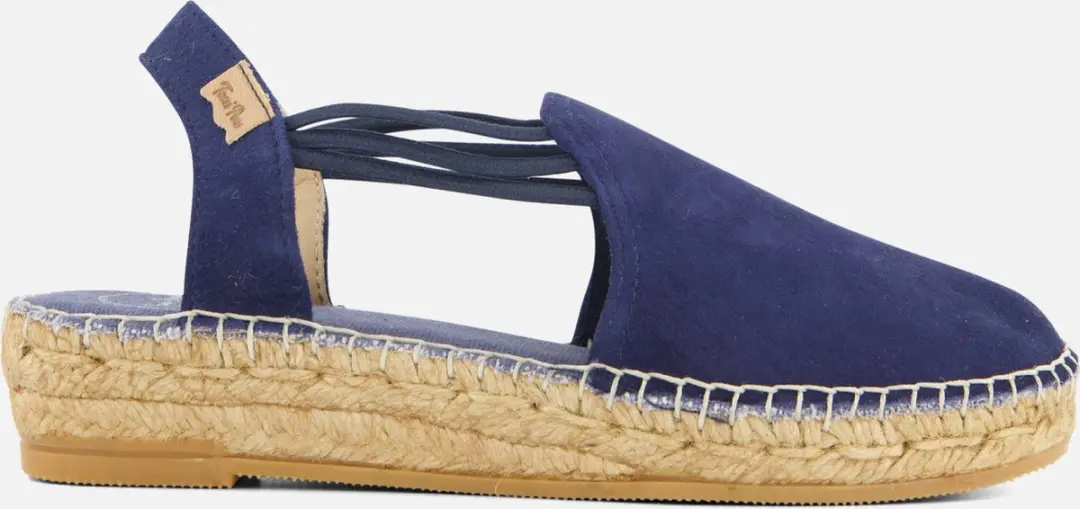 Toni Pons Nuria Espadrilles blauw Suede