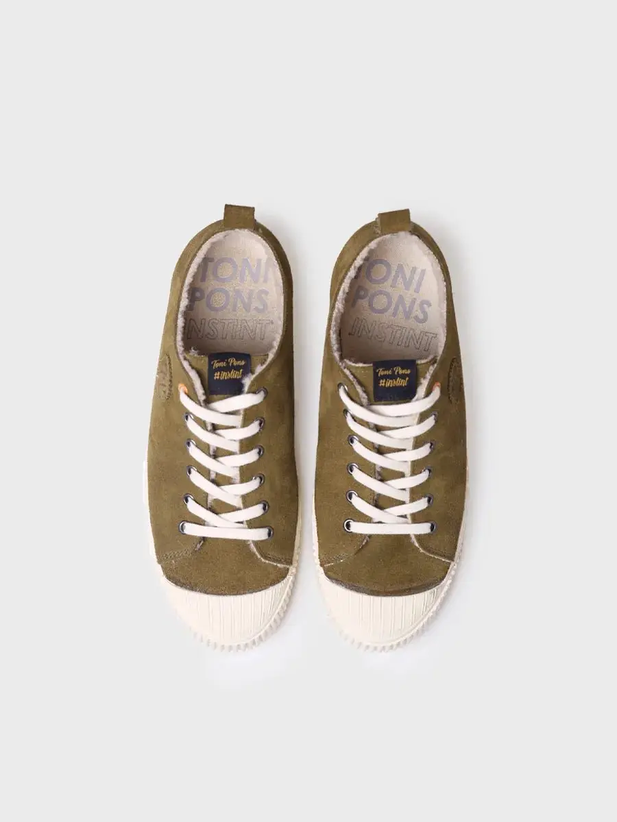 Suède herensneaker
