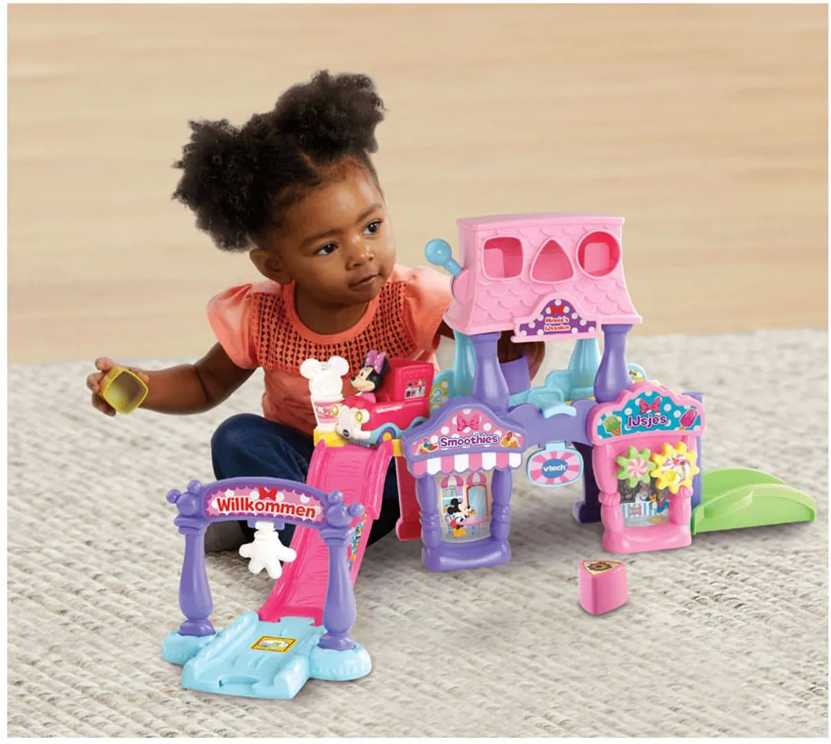 VTech Toet Toet Auto's Disney Minnie IJssalon Speelset - 284156 - Multikleuren