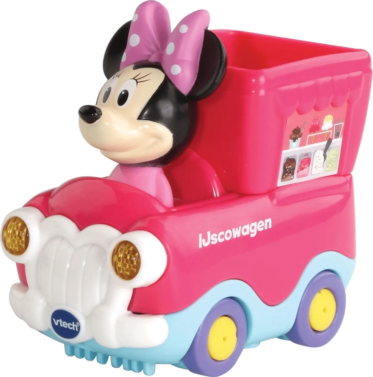 VTech Toet Toet Auto's Disney Minnie IJssalon Speelset - 284156 - Multikleuren