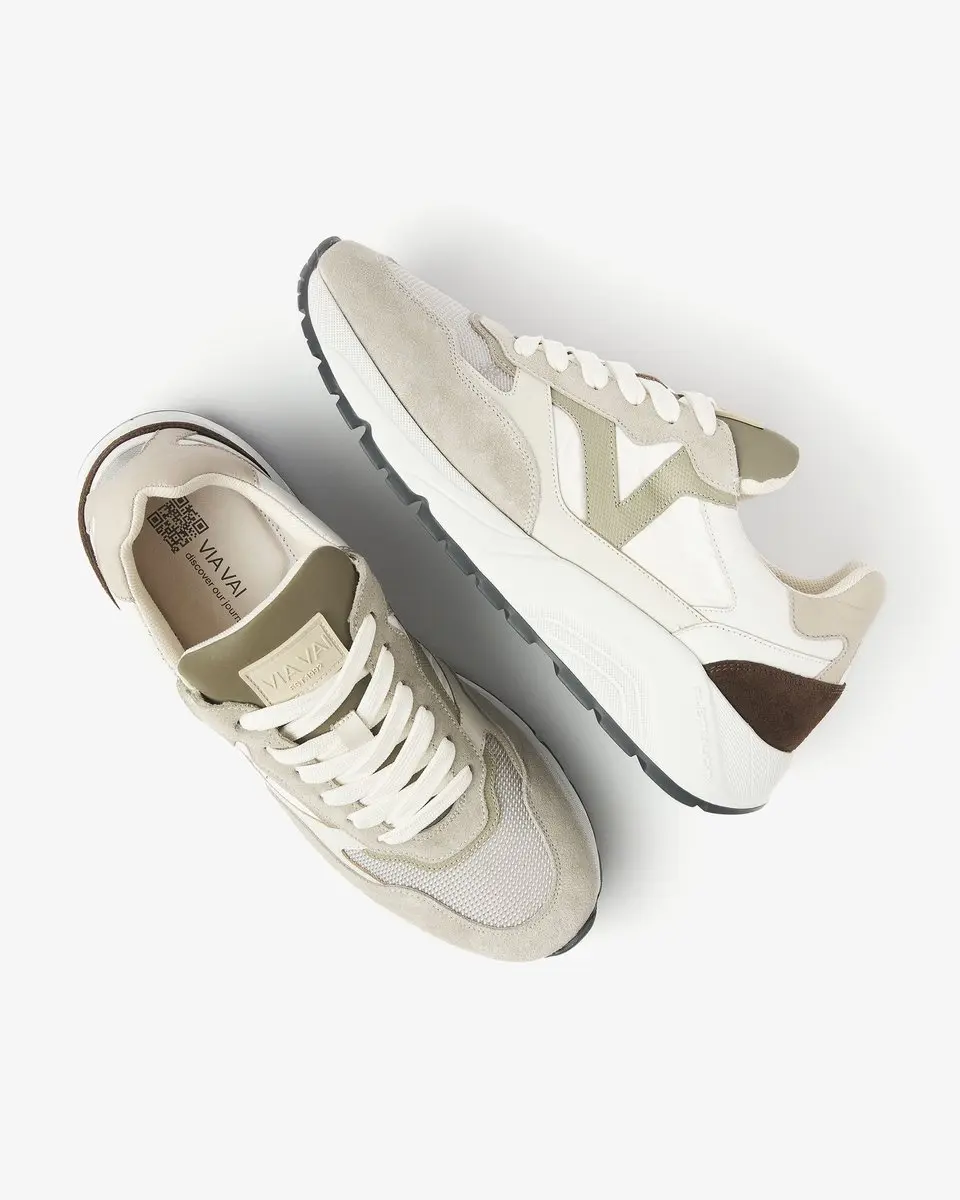 VIA VAI Owen Cody Sneakers - Leer/Suède - 43 - afbeelding 3 van 6