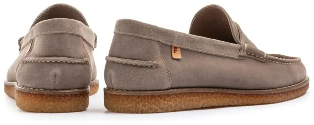 Floris van Bommel Suède Mocassin Instapper - Beige - afbeelding 3 van 5