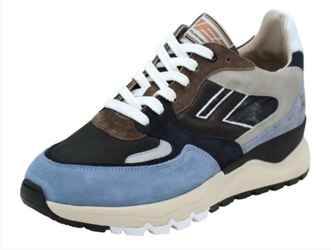 Floris van Bommel De Treener Sfm-10154 Sneakers - Blauw - afbeelding 3 van 6