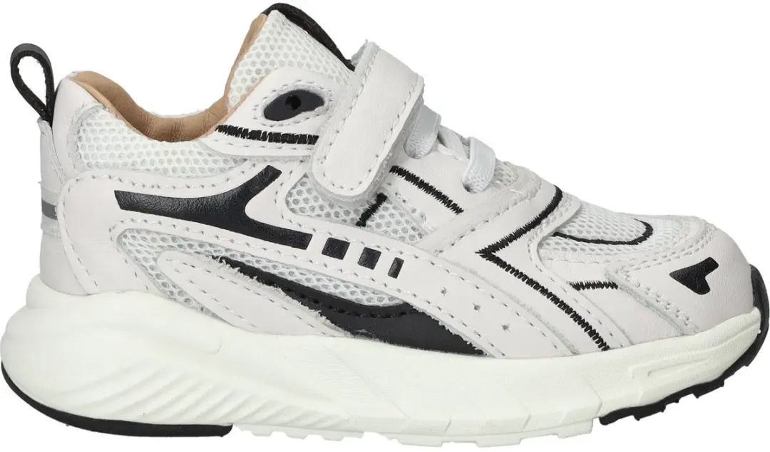 Shoesme Zwart-Wit Sneakertje